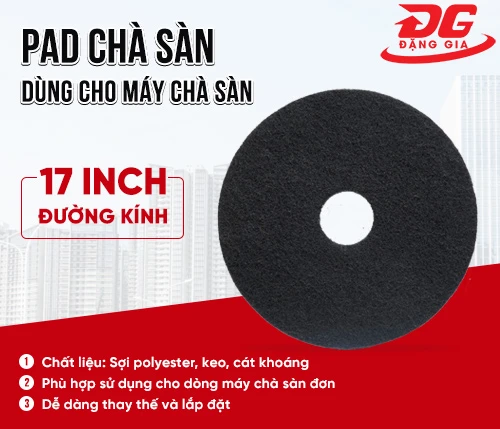 Pad chà sàn 17 inch 2