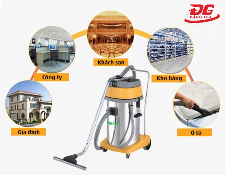 ứng dụng của máy hút bụi 1200W 