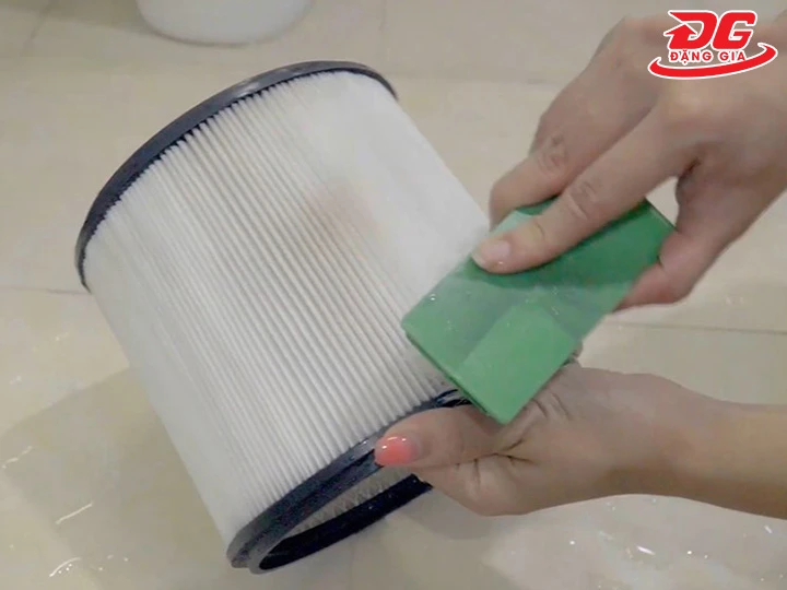 vệ sinh bộ lọc của Máy hút bụi 5HP