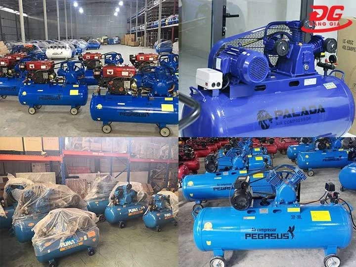 Chọn thương hiệu máy nén khí chấu Âu lớn, linh kiện luôn sẵn