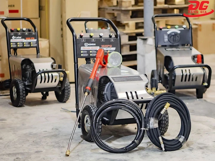 Chọn vị trí lắp motor máy rửa xe 5,5kW