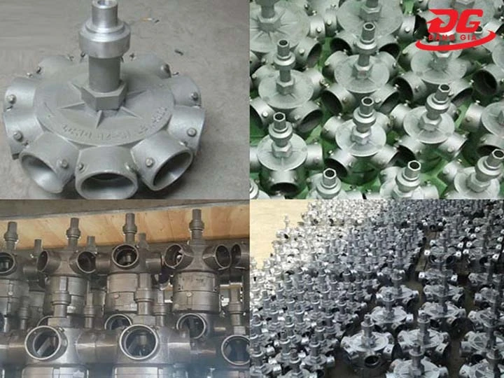 hỏi đáp về Đầu phun hợp kim nhôm DN 114