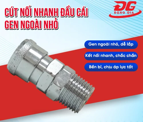 Cút nối nhanh đầu cái gen ngoài nhỏ 2