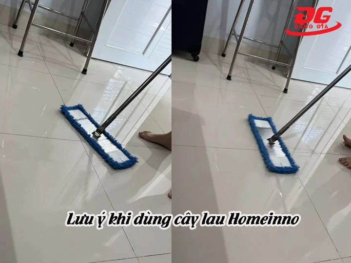 Lưu ý khi dùng cây lau Homeinno