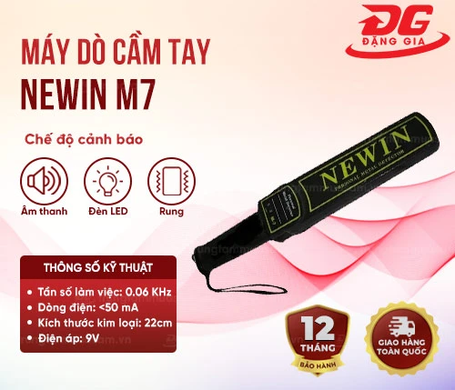 Máy dò cầm tay Newin M7 2