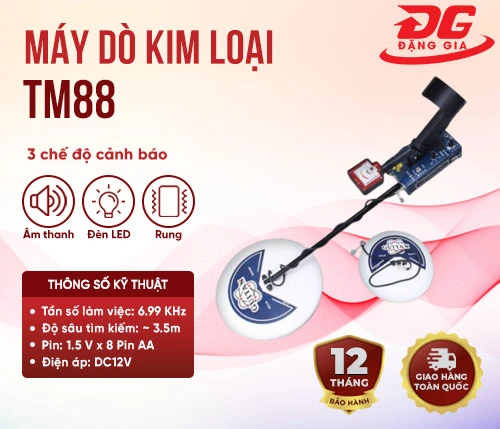 Máy dò kim loại TM88 2