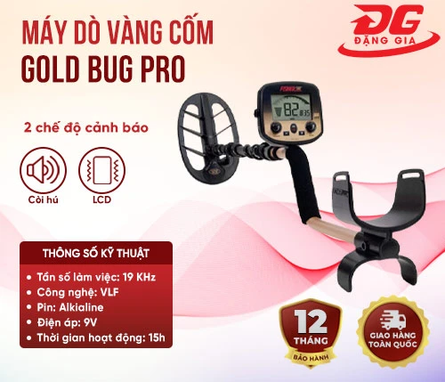 Máy dò vàng cốm Gold Bug Pro 2