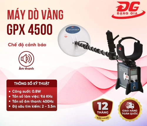 Máy dò vàng GPX 4500 2