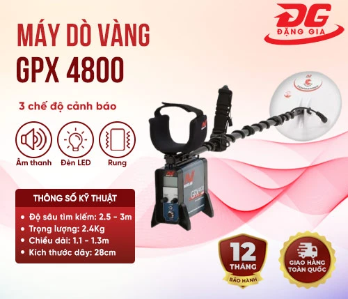 Máy dò vàng GPX 4800 2