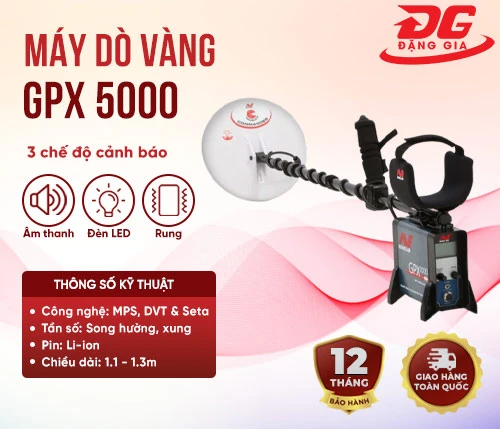 Máy dò vàng GPX 5000 2