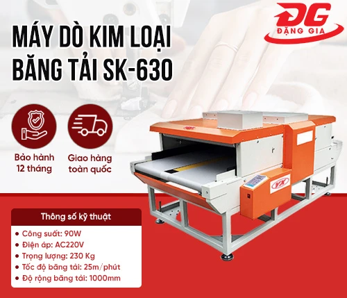 Máy dò kim loại băng tải SK-630 2