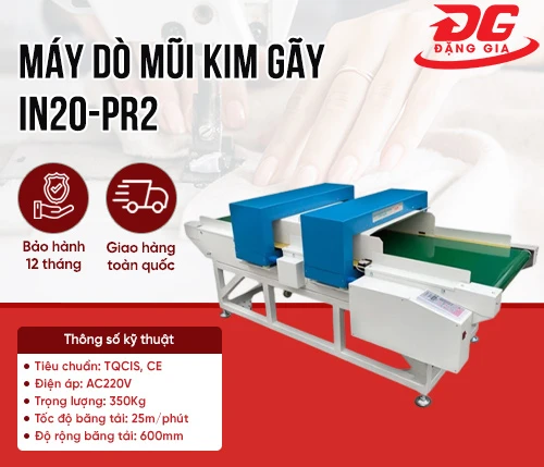 Máy dò mũi kim gãy IN20-PR2 2