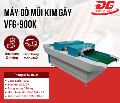 Máy dò mũi kim gãy VFG-900K 2
