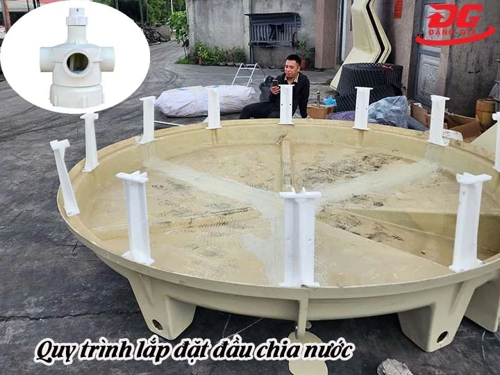 Quy trình lắp đặt đầu chia nước