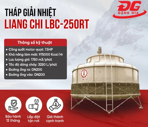 Tháp giải nhiệt Liang Chi LBC-250RT 2