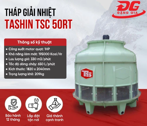Tháp giải nhiệt TASHIN TSC 50RT 2