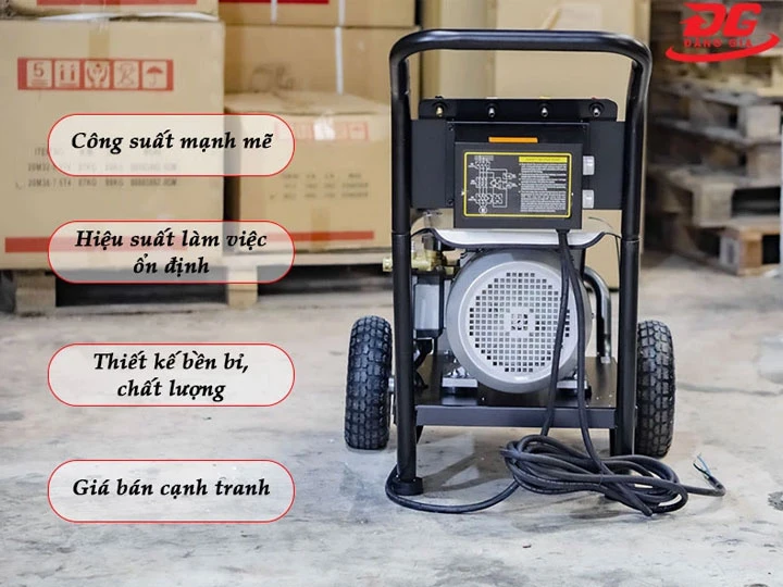 Tối ưu chi phí Motor cho máy rửa xe 5,5kW