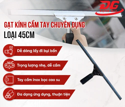 Gạt kính cầm tay chuyên dụng loại 45cm 2