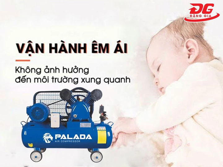 Máy nén khí Palada PA-55300 vận hành êm ái