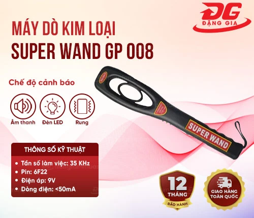 Máy dò kim loại Super Wand GP 008 2