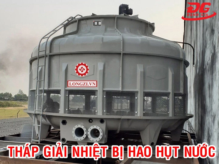 Tháp giải nhiệt hao hụt nước: Nguyên nhân & Cách khắc phục