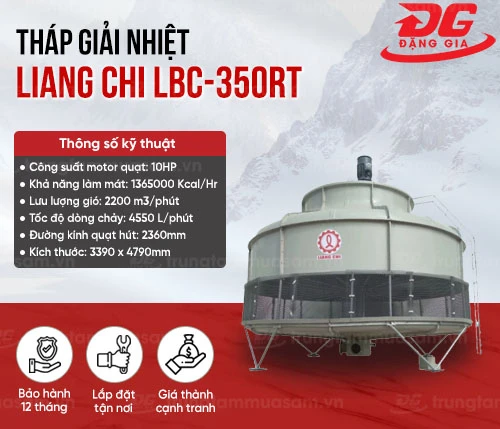 Tháp hạ nhiệt công nghiệp Liang Chi LBC-350RT 2