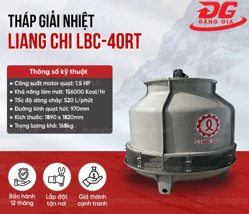 Tháp giải nhiệt Liang Chi LBC-40RT 2