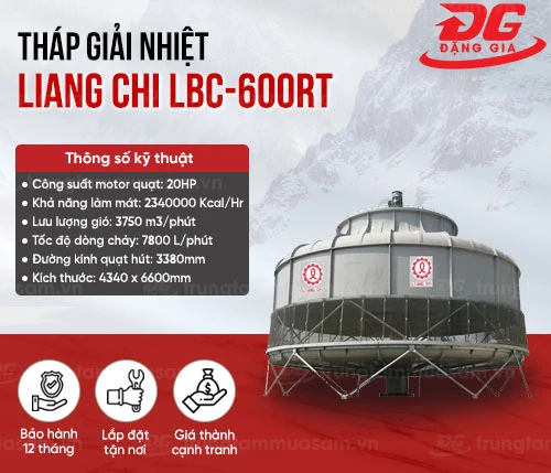 Tháp giải nhiệt Liang Chi LBC-600RT 2