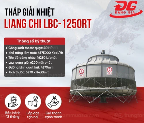 Tháp giải nhiệt Liang Chi LBC-1250RT 2
