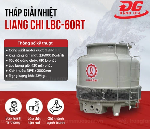 Tháp giải nhiệt Liang Chi LBC-60RT 2