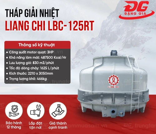 Tháp giải nhiệt Liang Chi LBC-125RT 2