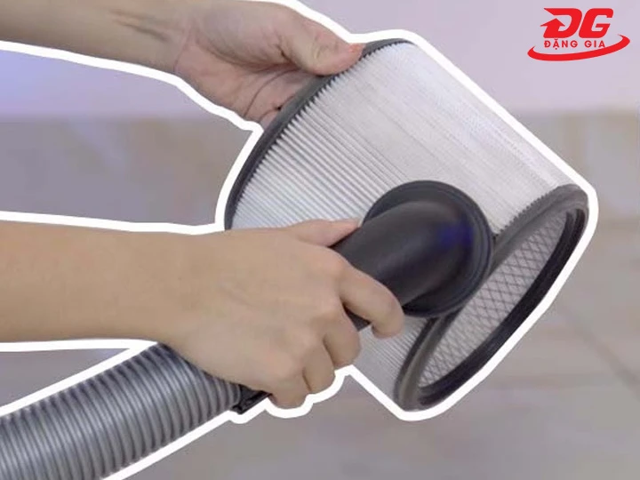 Vệ sinh bộ lọc Máy hút bụi 2600W