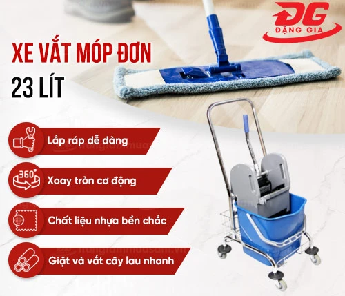Xe vắt móp đơn 23 lít 2
