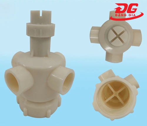 chi tiết đầu phun nhựa ABS DN90 6 HOLES 