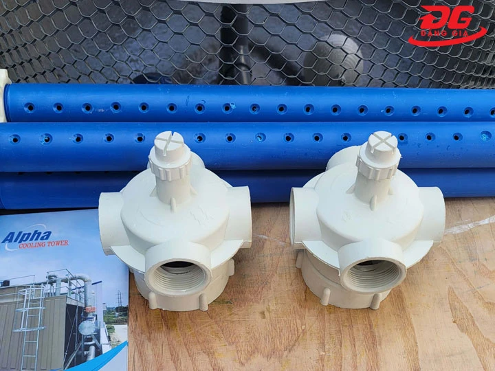 Đặc điểm thiết kế đầu phun nhựa ABS DN 90 6 HOLES