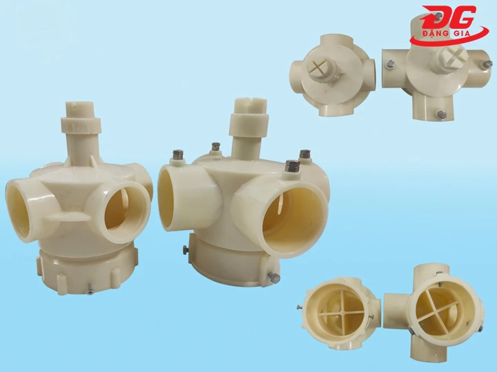 đầu phun nhựa ABS DN 90 6 HOLES Chi phí dễ thở