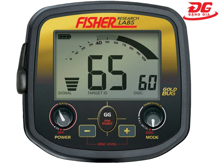 Màn hình máy dò vàng cốm Gold Bug Fisher