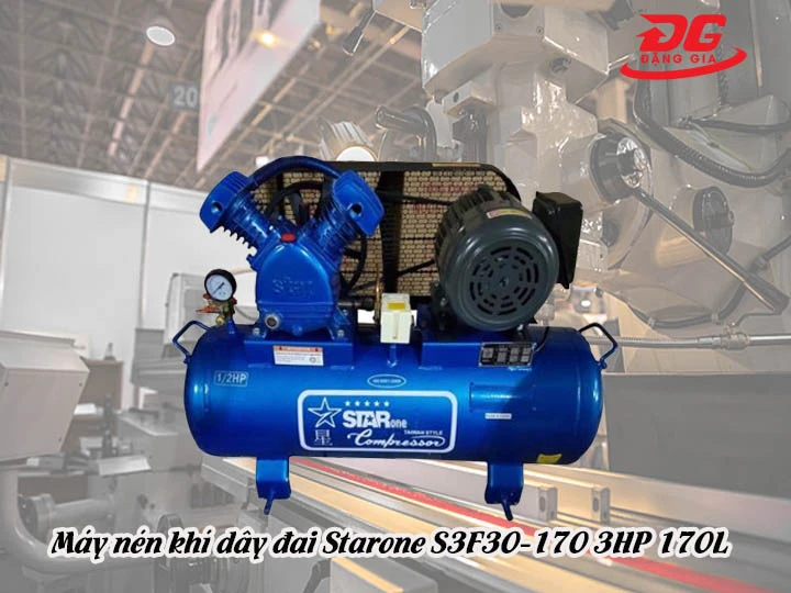 Máy hơi nén khí dây đai Starone S3F30-170 3HP 170L