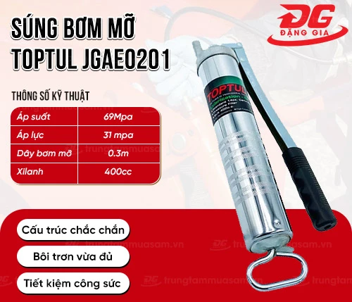 Súng bơm mỡ Toptul JGAE0201 2