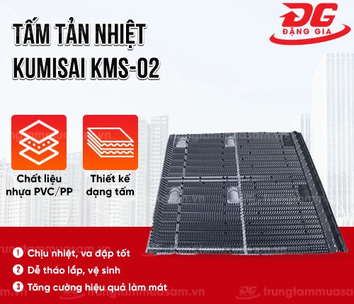 Tấm tản nhiệt Kumisai KMS-02 2