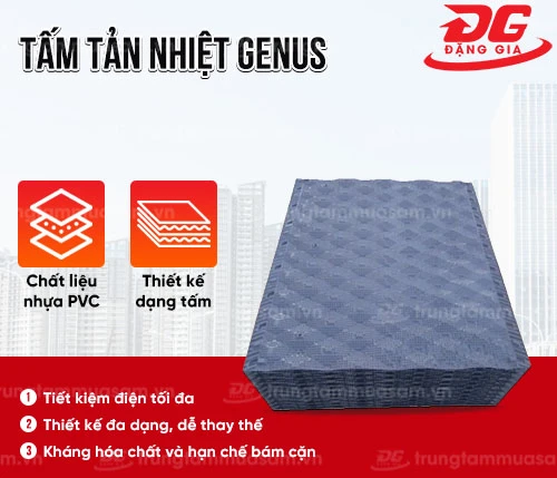 Tấm tản nhiệt dùng cho Tháp giải nhiệt GENUS 2