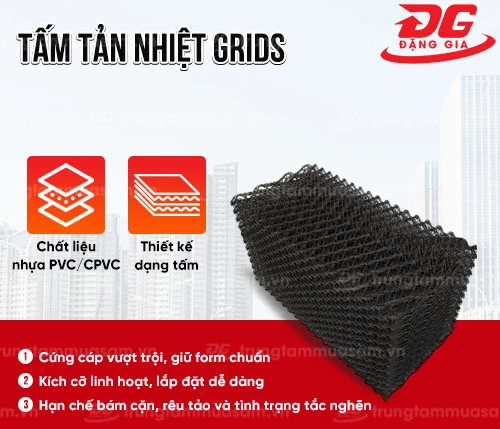 Tấm tản nhiệt Grids 2