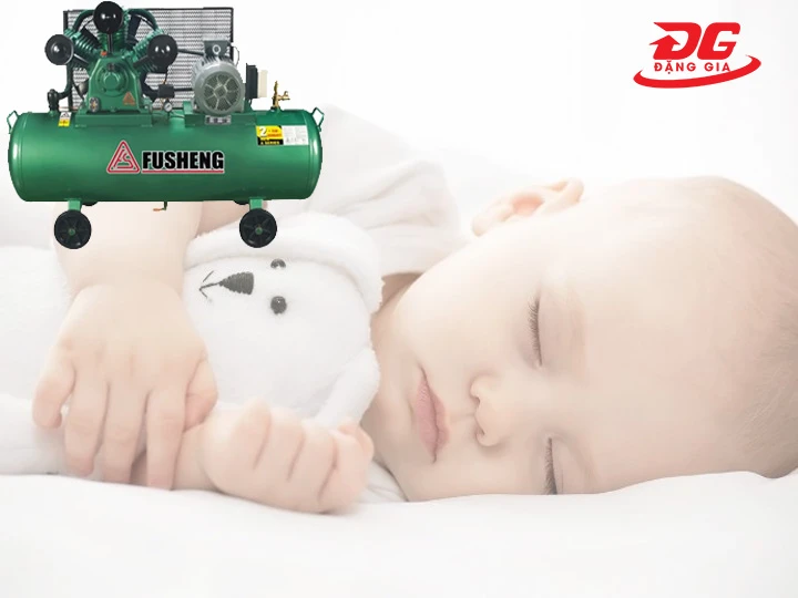 Máy nén khí Fusheng TA-65 (1F) tiếng ồn thấp