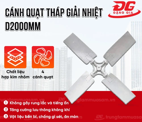 Cánh quạt D2000mm 2
