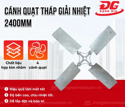 Cánh quạt D2400mm 2