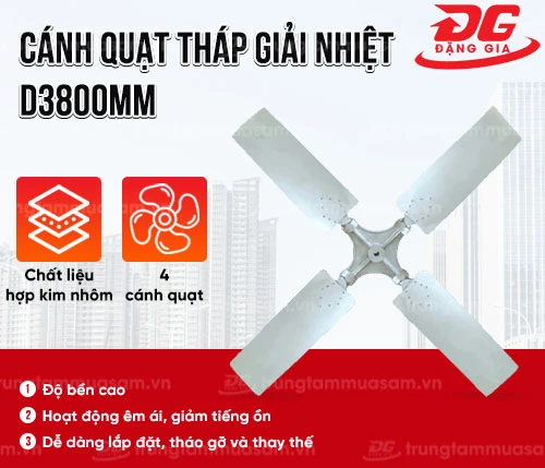 Cánh quạt D3800mm 2