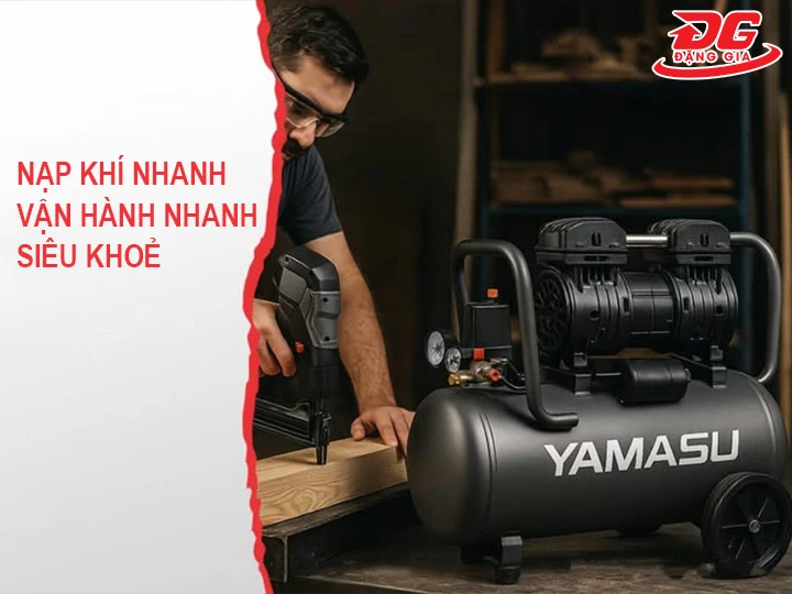 máy nén khí Yamasu nén khí siêu khoẻ