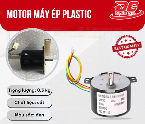 Motor máy ép plastic 2