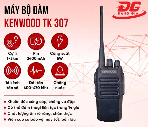 Máy bộ đàm Kenwood TK 307 2