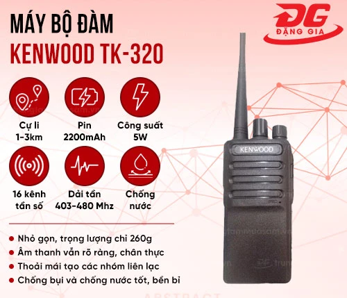 Máy bộ đàm Kenwood TK-320 2